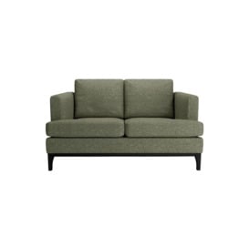 Scarlett 2 Seater Sofa, dark green, Leg colour: black - thumbnail 1