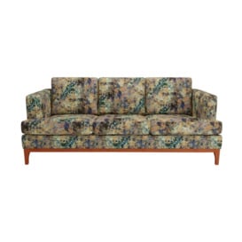 Scarlett Design 3 Seater Sofa, green, Leg colour: aveo
