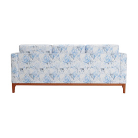 Scarlett Design 3 Seater Sofa, blue, Leg colour: aveo - thumbnail 2