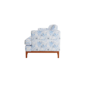 Scarlett Design 3 Seater Sofa, blue, Leg colour: aveo - thumbnail 3