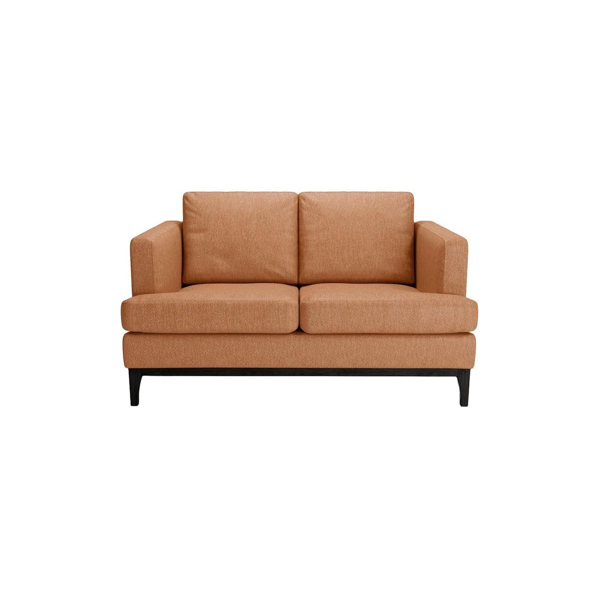 Scarlett Eco 2 Seater Sofa, rust, Leg colour: black - image 1