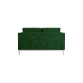 Scarlett Eco 2 Seater Sofa, green, Leg colour: white - thumbnail 2