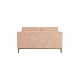 Scarlett Eco 2 Seater Sofa, pink, Leg colour: wax black - thumbnail 2