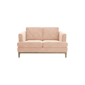 Scarlett Eco 2 Seater Sofa, pink, Leg colour: wax black - thumbnail 1