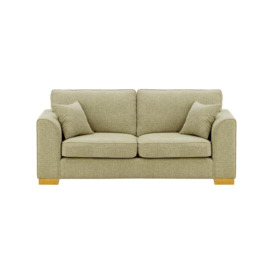 Avos 3 Seater Sofa, taupe, Leg colour: like oak