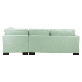 Avos Right Hand Corner Sofa Bed, celadon, Leg colour: black - thumbnail 2