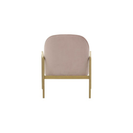 Turin Chair, lilac, Leg colour: wax black - thumbnail 2