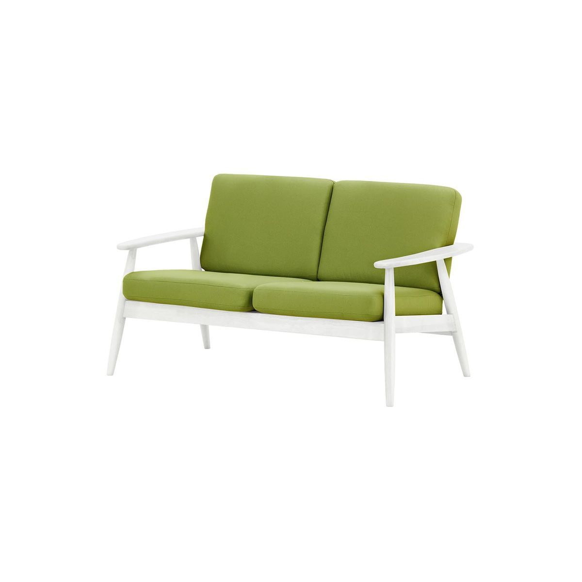 Demure Aqua 2 Seater Garden Sofa, green, Leg colour: 8035 white - image 1