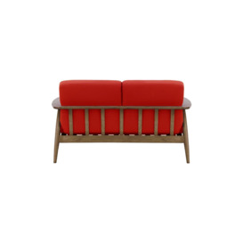 Demure Aqua 2 Seater Garden Sofa, red, Leg colour: 8021 brown - thumbnail 2