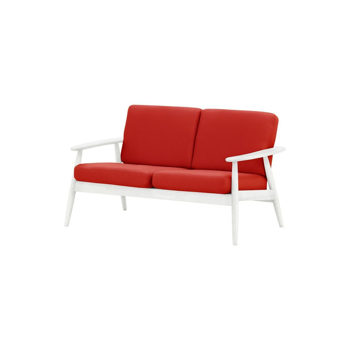 Demure Aqua 2 Seater Garden Sofa, red, Leg colour: 8035 white - image 1