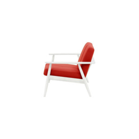 Demure Aqua 2 Seater Garden Sofa, red, Leg colour: 8035 white - thumbnail 3