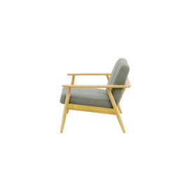 Demure Aqua 2 Seater Garden Sofa, grey, Leg colour: 8001 like oak - thumbnail 3