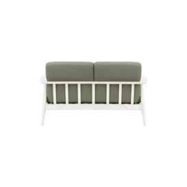 Demure Aqua 2 Seater Garden Sofa, grey, Leg colour: 8035 white - thumbnail 2