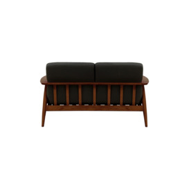 Demure Aqua 2 Seater Garden Sofa, black, Leg colour: 8007 dark oak - thumbnail 2