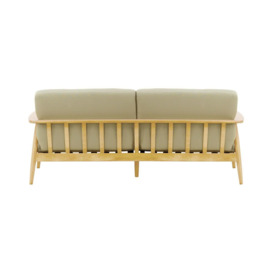 Demure Aqua 3 Seater Garden Sofa, cream, Leg colour: 8001 like oak - thumbnail 3