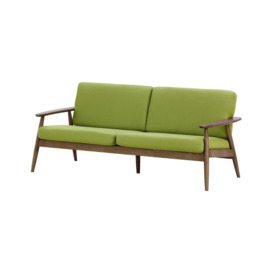 Demure Aqua 3 Seater Garden Sofa, green, Leg colour: 8011 aveo