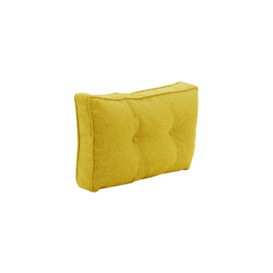 Rectangular cushion, yellow - thumbnail 2