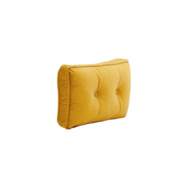 Velvet rectangular cushion, silver - thumbnail 2