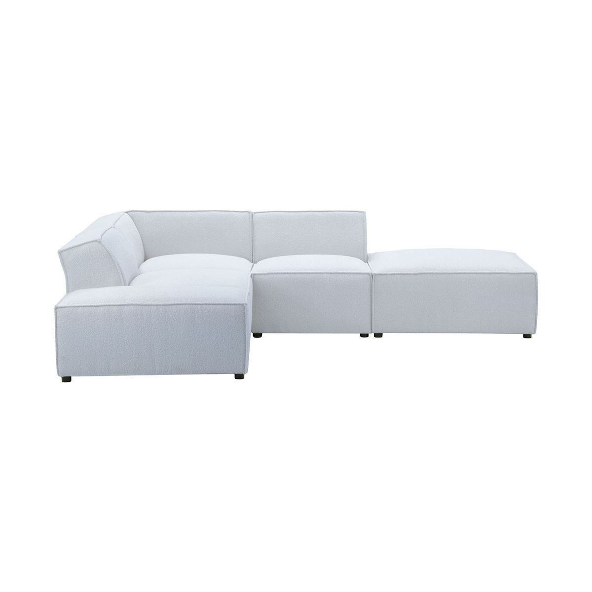 Mojo Modular Corner Sofa, boucle grey - image 1