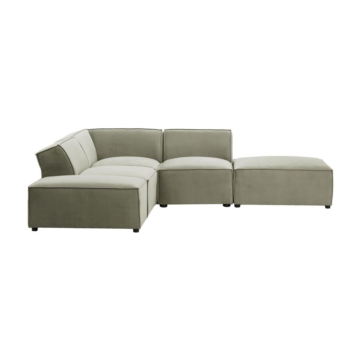 Mojo Modular Corner Sofa, silver - image 1