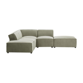 Mojo Modular Corner Sofa, silver