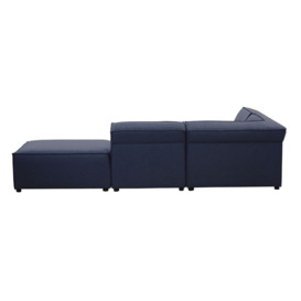 Mojo Modular Corner Sofa, navy blue - thumbnail 2