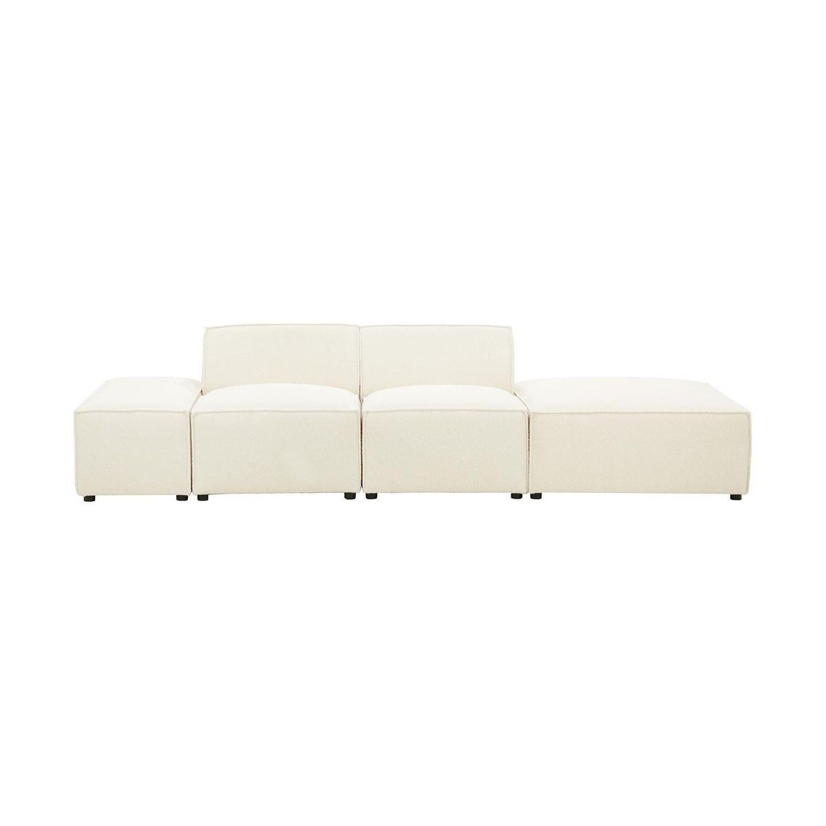 Mojo Modular Sofa, boucle white - image 1