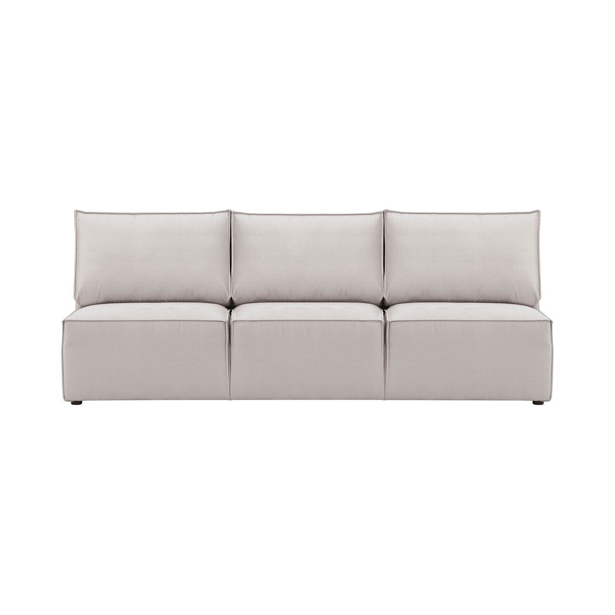 Charles 3 Seater Modular Unit (3CP), boucle ivory - image 1