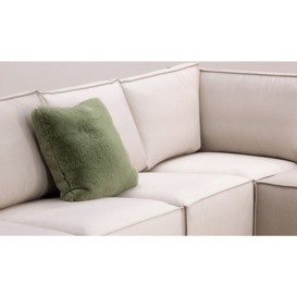 Charles 3 Seater Modular Unit (3CP), boucle ivory - thumbnail 3