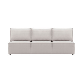 Charles 3 Seater Modular Unit (3CP), boucle ivory - thumbnail 1