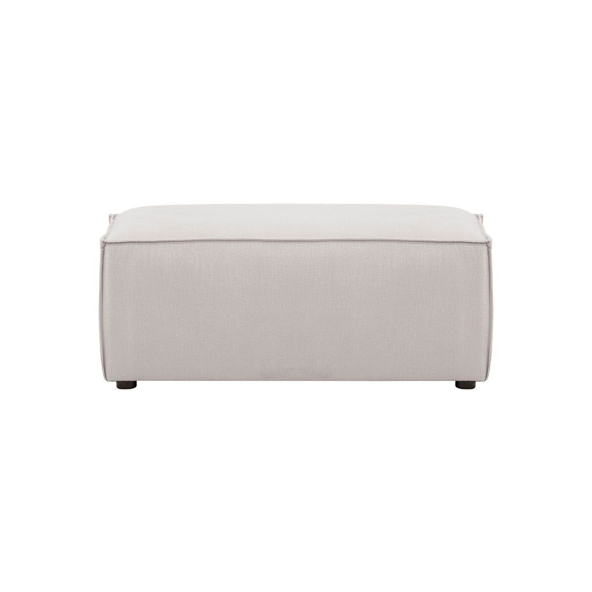 Charles Small Pouffe (P1), boucle beige - image 1