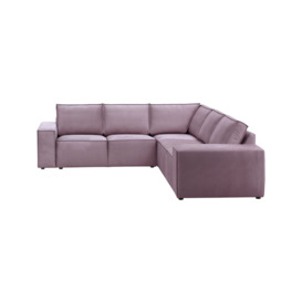 Charles Large Modular Corner Sofa, blush