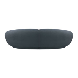 Bondi 3 Seater Sofa, boucle grey - thumbnail 2