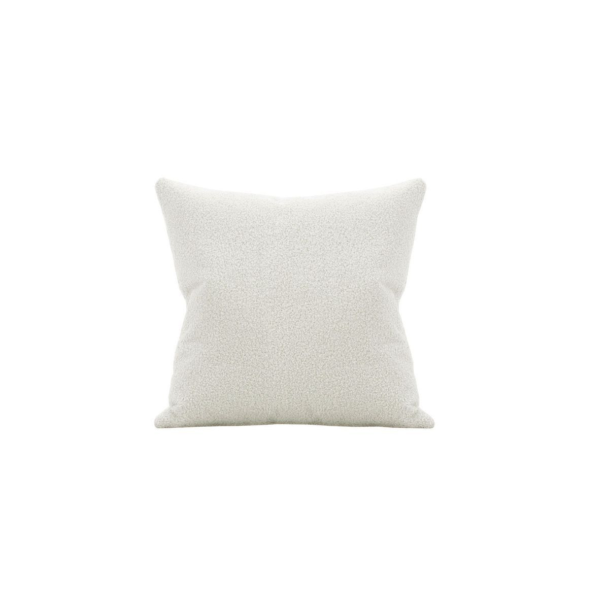 45cm Square Boucle Cushion, boucle grey - image 1