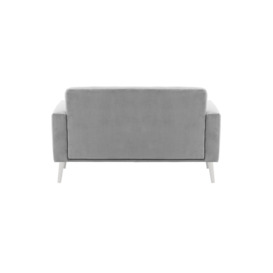 Neat 2 Seater Sofa in a Box, silver, Leg colour: white - thumbnail 2