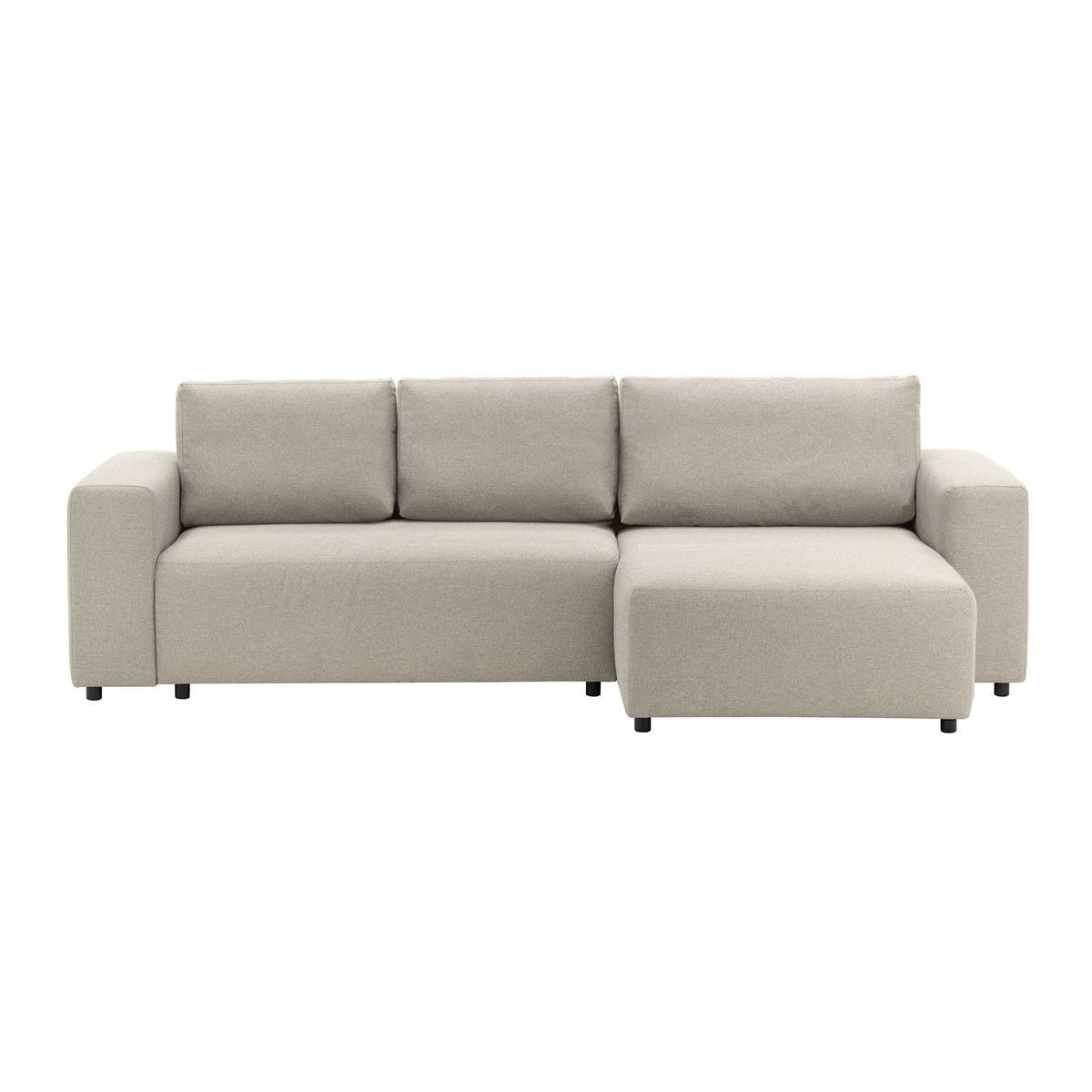 Solace Right Hand Corner Sofa Bed, beige - image 1