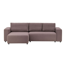 Solace Left Hand Corner Sofa Bed, lilac - thumbnail 1