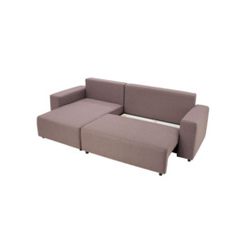Solace Left Hand Corner Sofa Bed, lilac - thumbnail 2