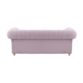 Chesterfield Max 2 Seater Sofa Bed, lilac, Leg colour: like oak - thumbnail 2