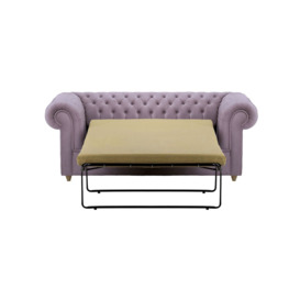 Chesterfield Max 2 Seater Sofa Bed, lilac, Leg colour: like oak - thumbnail 3