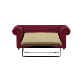 Chesterfield Max 2 Seater Sofa Bed, brown, Leg colour: aveo - thumbnail 2