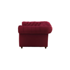 Chesterfield Max 2 Seater Sofa Bed, pink, Leg colour: like oak - thumbnail 2