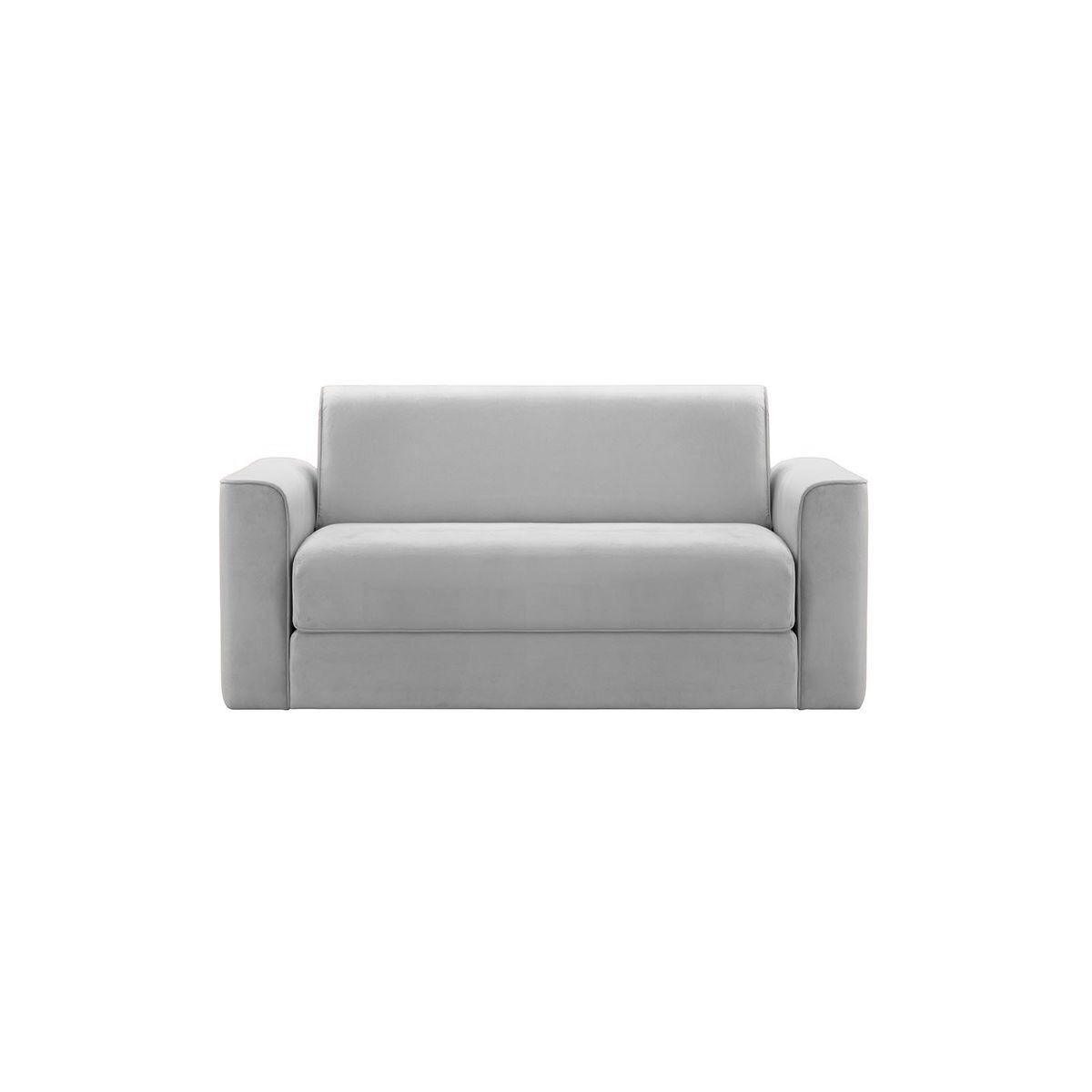 Jules 2.5 Seater Sofa Bed, silver - image 1