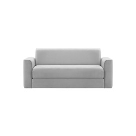 Jules 3 Seater Sofa Bed, silver