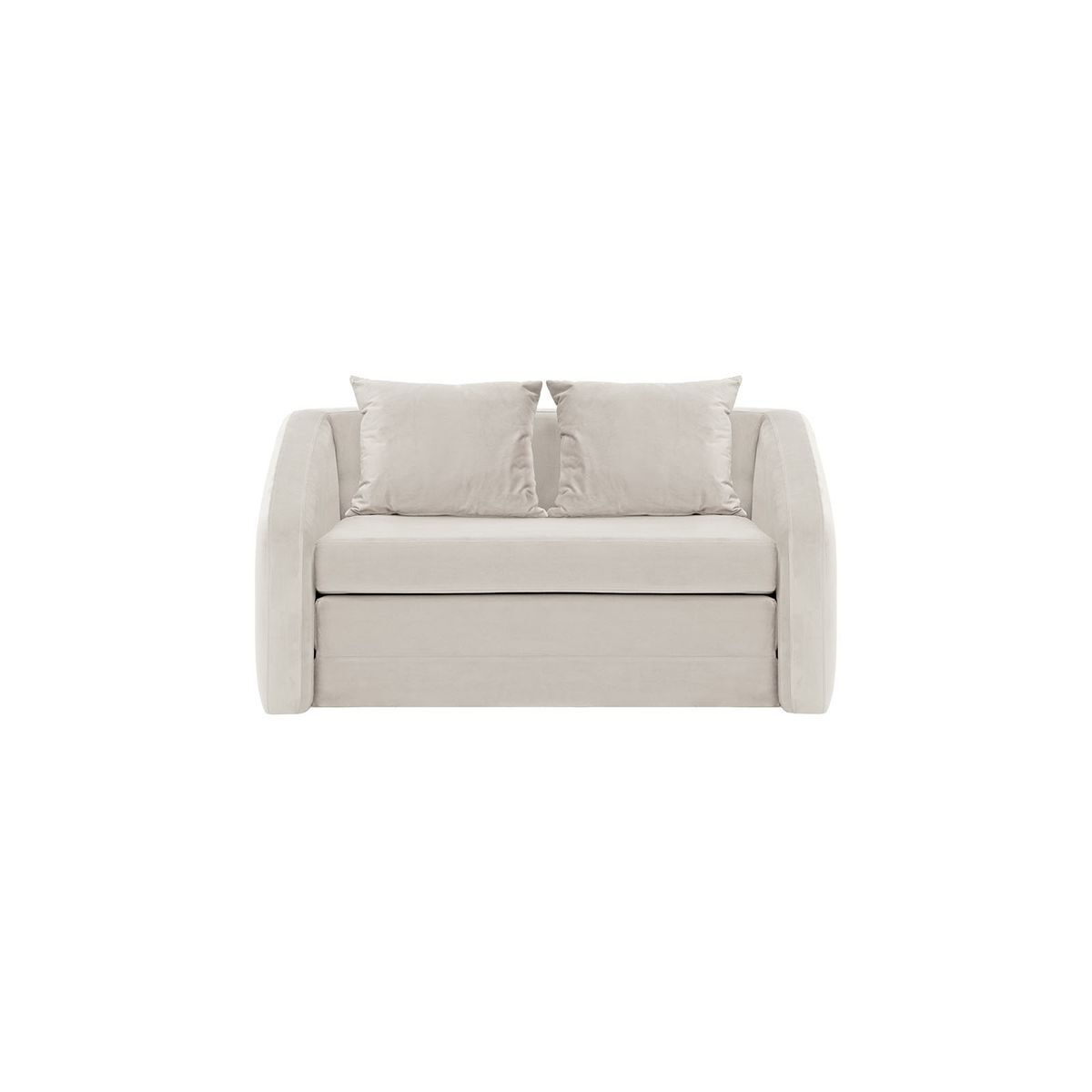 Alma 2 Seater Sofa Bed, light beige - image 1