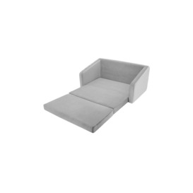 Alma 2.5 Seater Sofa Bed, silver - thumbnail 2