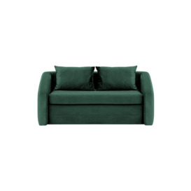 Alma 2.5 Seater Sofa Bed, boucle grey - thumbnail 1