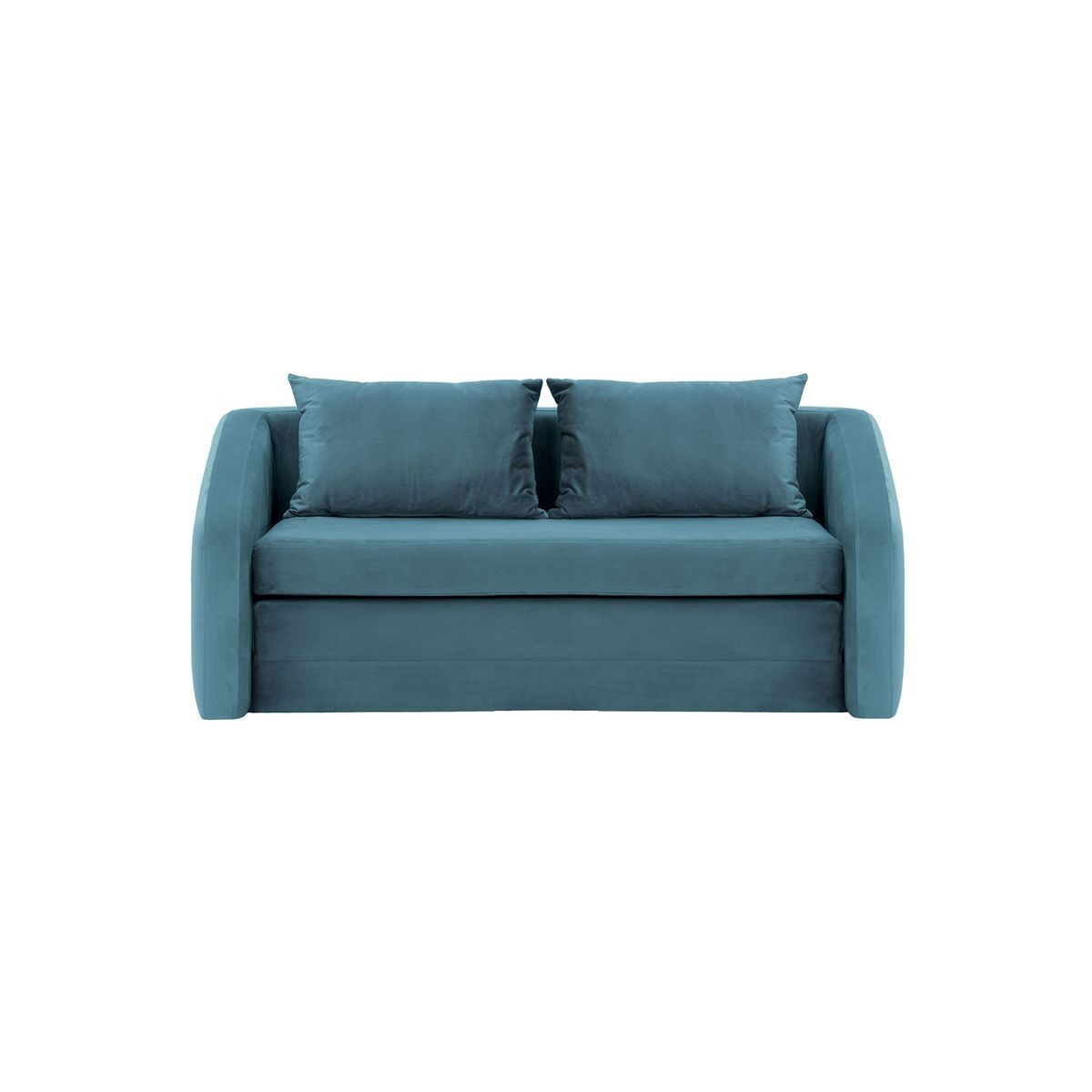 Alma 3 Seater Sofa Bed, dirty blue - image 1