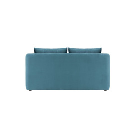 Alma 3 Seater Sofa Bed, dirty blue - thumbnail 3