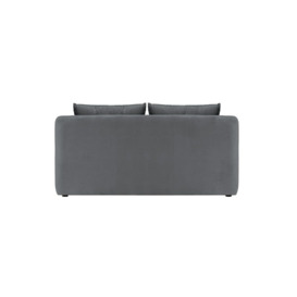 Alma 3 Seater Sofa Bed, boucle grey - thumbnail 2